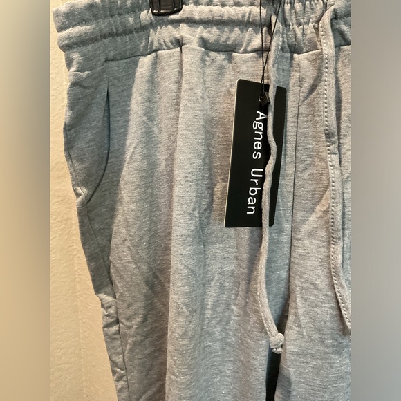 NWT Agnes Urban Men’s Gray Sweat Pants - Picture 3 of 7